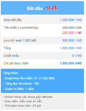 Thiết kế web giá rẻ